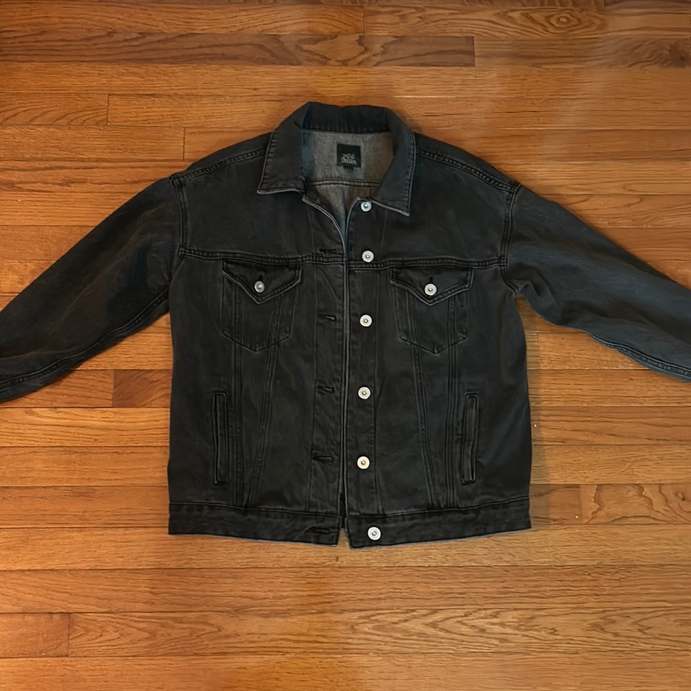 Wild Fable - Target - black jean jacket - size small